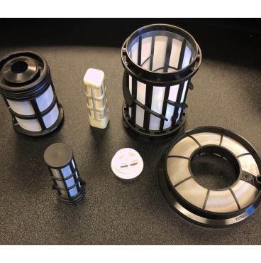 cylindrical molded filters