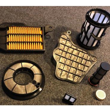 custom shaped molded filters