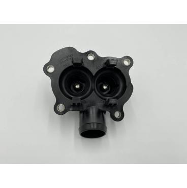 plastic injection molded component housing