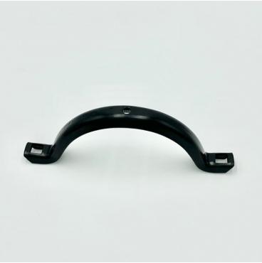 Powder coated ,Steel Clamp band made on a Compound press for the Truck market. 