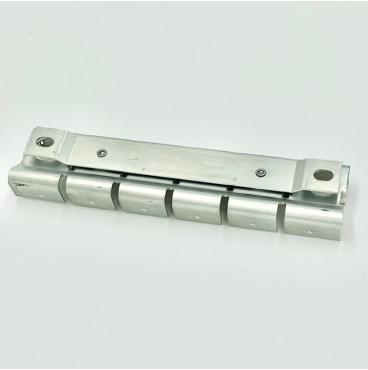 Steel Bracket for the Brake industry. Zinc plated & run using a progressive die.