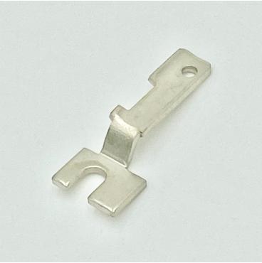Male Terminal made from Brass & Tin plated for the Electrical Industry.